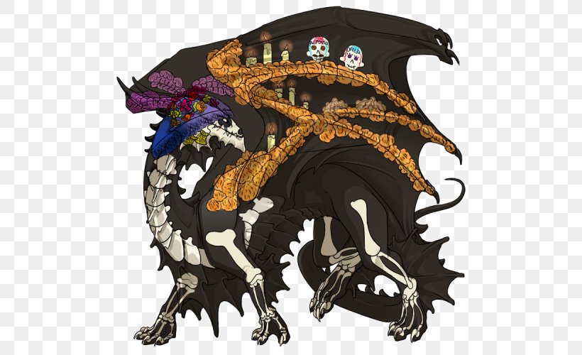 Dragon Monster Legendary Creature Malefor Spyro, PNG, 500x500px, Watercolor, Cartoon, Flower, Frame, Heart Download Free