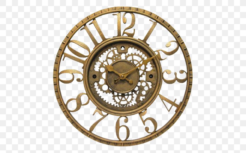 Quartz Clock Gear Dial Movement, PNG, 509x509px, Clock, Antique, Clockwork, Decor, Dial Download Free