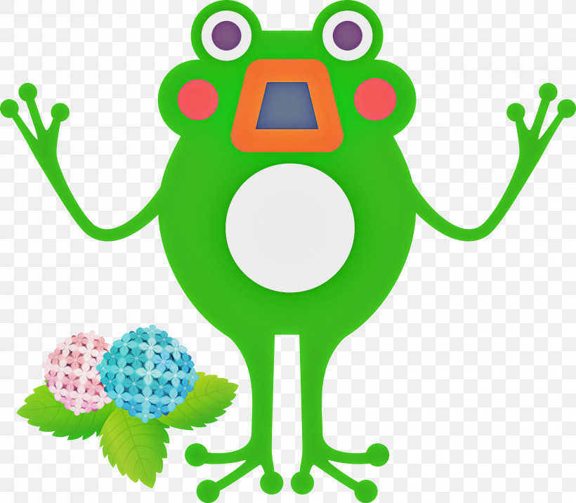 Toad Frogs Tree Frog Meter Line, PNG, 3000x2620px, Frog, Behavior, Cartoon, Frogs, Geometry Download Free