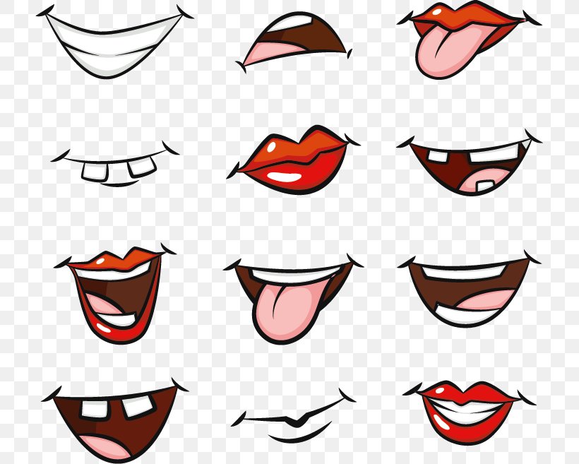 Cartoon Mouth Drawing, PNG, 719x657px, Mouth, Art, Artwork, Cartoon, Clip Art Download Free