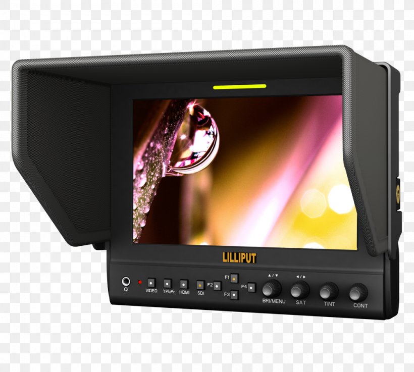 Computer Monitors Lilliput 663/O/P2 IPS Panel Camera Serial Digital Interface, PNG, 1000x899px, Computer Monitors, Audio Receiver, Camera, Component Video, Digital Cameras Download Free