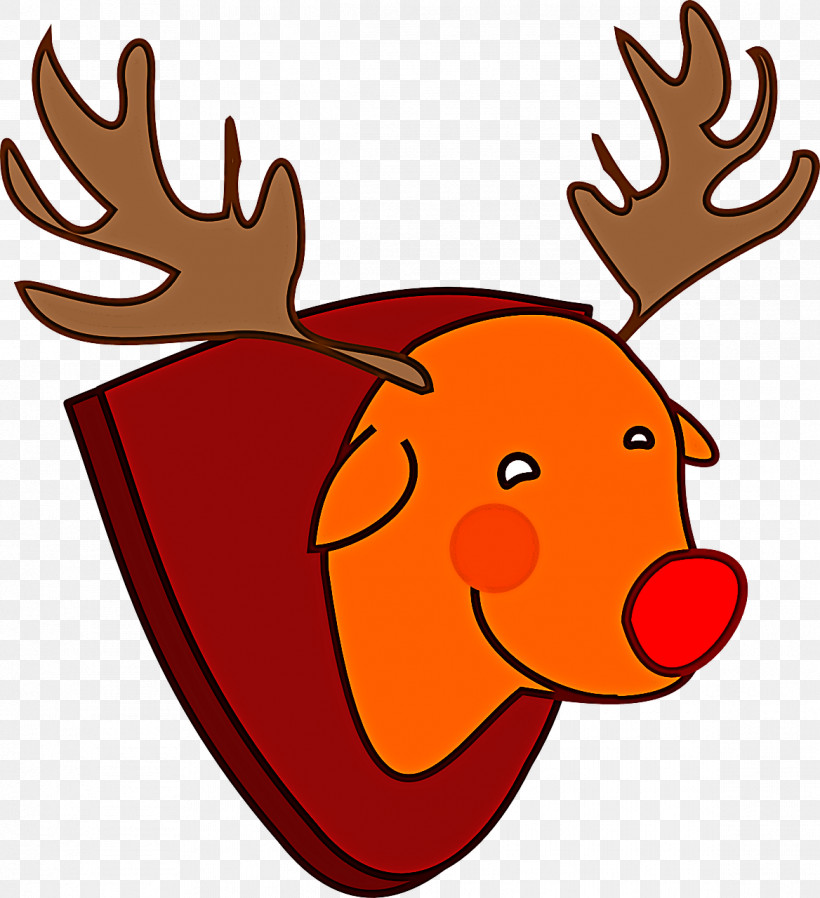 Reindeer, PNG, 1168x1280px, Moose, Antler, Cartoon, Deer, Elk Download Free