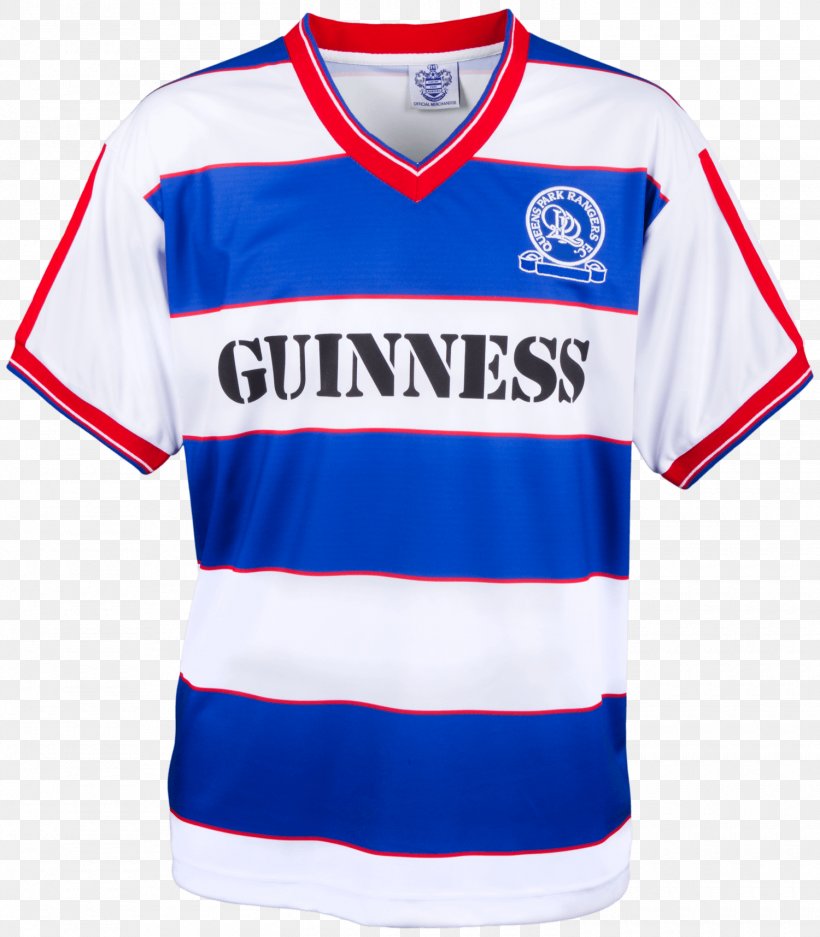 T-shirt Guinness Queens Park Rangers F.C. Jersey, PNG, 1500x1715px, Tshirt, Active Shirt, Adidas, Blue, Brand Download Free