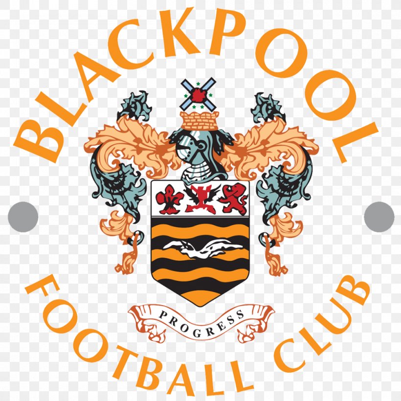Bloomfield Road Blackpool F.C. Ladies English Football League FA Youth Cup, PNG, 1000x1000px, Blackpool Fc, Artwork, Blackpool, Brand, Crest Download Free