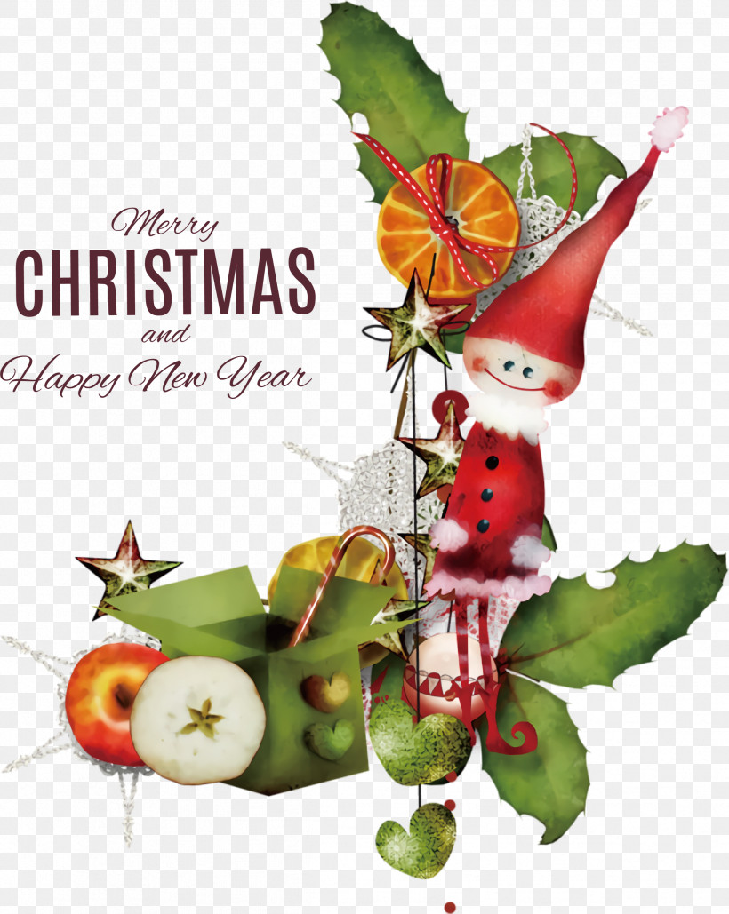 Merry Christmas Happy New Year, PNG, 2389x3000px, Merry Christmas, Bauble, Carol, Christmas Carol, Christmas Day Download Free