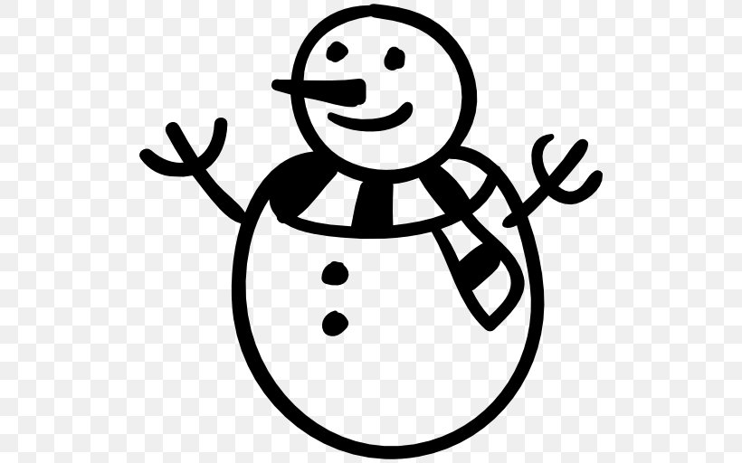 Snowman, PNG, 512x512px, Snowman, Black And White, Emotion, Happiness, Human Behavior Download Free