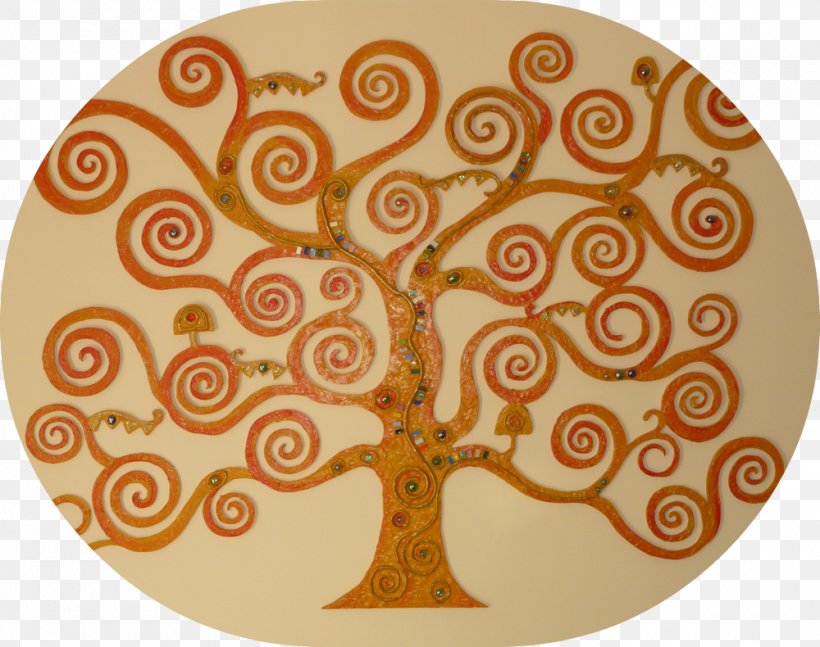 Wall Decal The Tree Of Life, Stoclet Frieze Sticker Mural, PNG, 1000x790px, Wall Decal, Arredamento, Cornice, Decoratie, Dishware Download Free