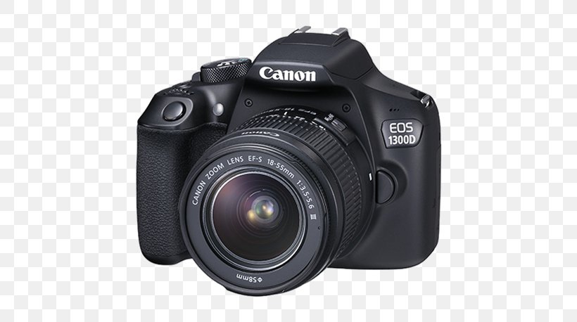 Canon EOS 1300D Canon EOS 600D Digital SLR Canon EF-S 18–55mm Lens Camera, PNG, 736x458px, Canon Eos 1300d, Camera, Camera Accessory, Camera Lens, Cameras Optics Download Free