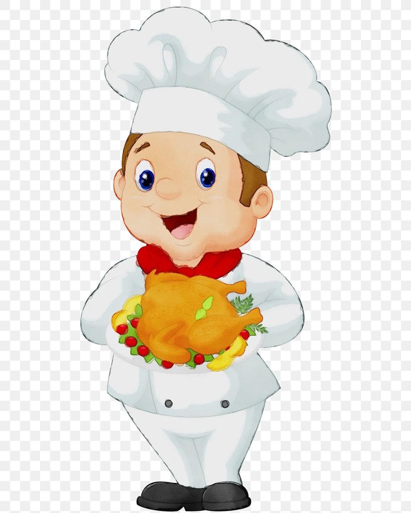 Cartoon Cook Clip Art Chef, PNG, 512x1024px, Watercolor, Cartoon, Chef, Cook, Paint Download Free