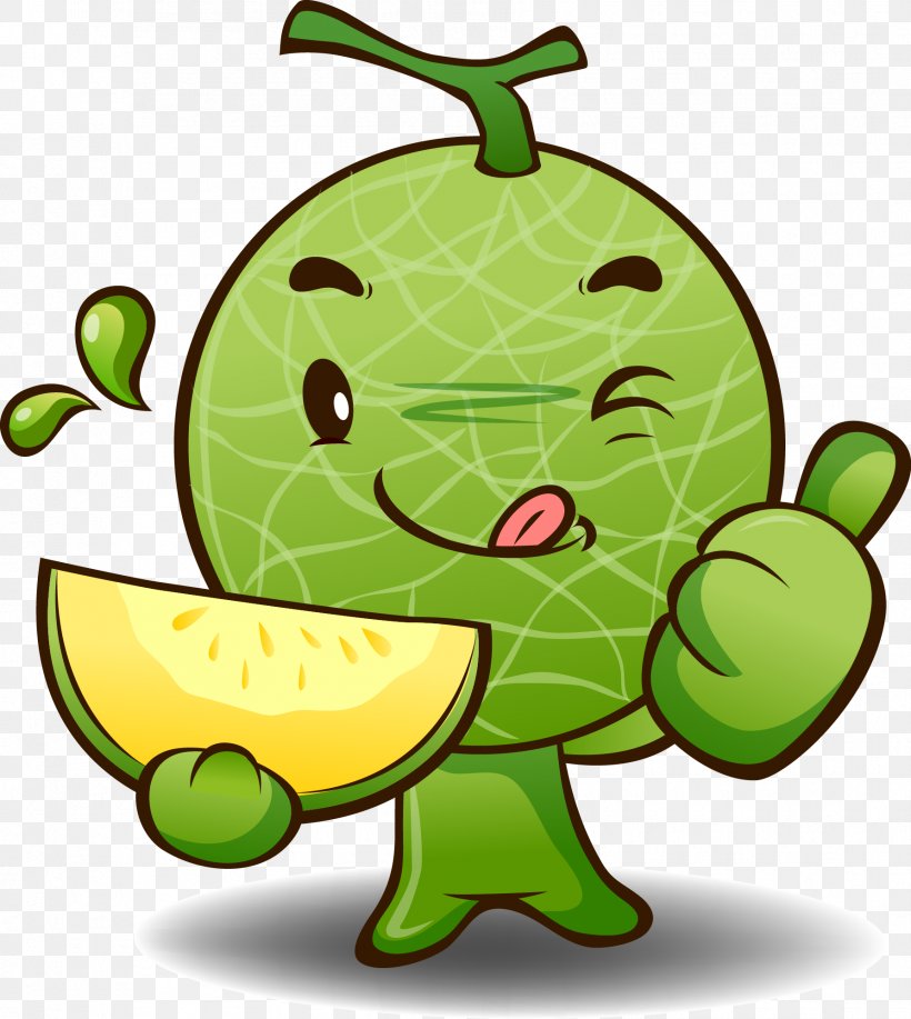Cartoon Fruit, PNG, 1785x1997px, Cartoon, Auglis, Cantaloupe, Fictional Character, Flowering Plant Download Free