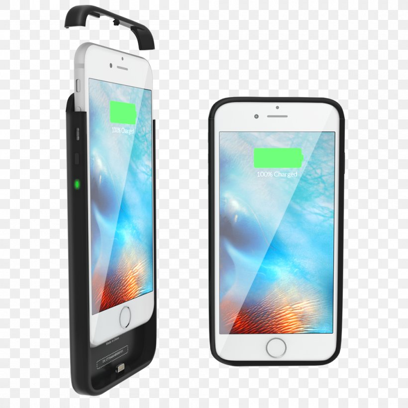 IPhone 7 Battery Charger IPhone 6 Plus IPhone 6s Plus Battery Pack, PNG, 1000x1000px, Iphone 7, Ampere Hour, Apple, Battery Charger, Battery Pack Download Free