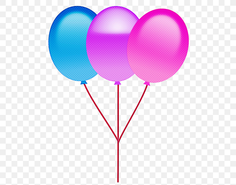 Balloon Pink Party Supply Violet Purple, PNG, 514x644px, Balloon, Heart, Line, Magenta, Party Supply Download Free