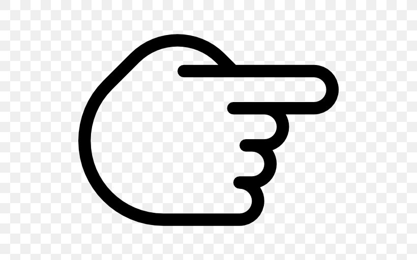 Icon Design, PNG, 512x512px, Icon Design, Black And White, Gesture, Pointing Device, Symbol Download Free