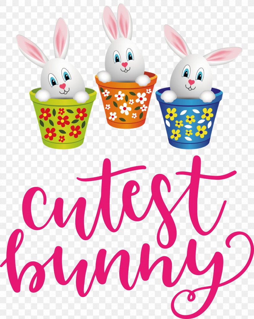 Cutest Bunny Happy Easter Easter Day, PNG, 2384x3000px, Cutest Bunny, Animal Figurine, Biology, Easter Bunny, Easter Day Download Free