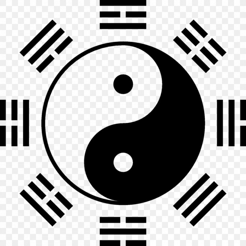 I Ching Yin And Yang Drawing Symbol, PNG, 850x850px, I Ching, Area, Art, Black And White, Brand Download Free