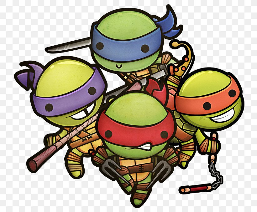 Raphael Teenage Mutant Ninja Turtles Donatello Michaelangelo, PNG, 752x678px, Watercolor, Cartoon, Flower, Frame, Heart Download Free