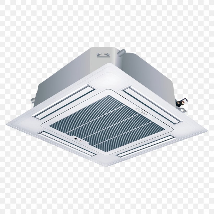 Air Conditioning Variable Refrigerant Flow Evaporative Cooler Fan Coil Unit Ceiling, PNG, 1000x1000px, Air Conditioning, Ceiling, Daikin, Evaporative Cooler, Fan Download Free