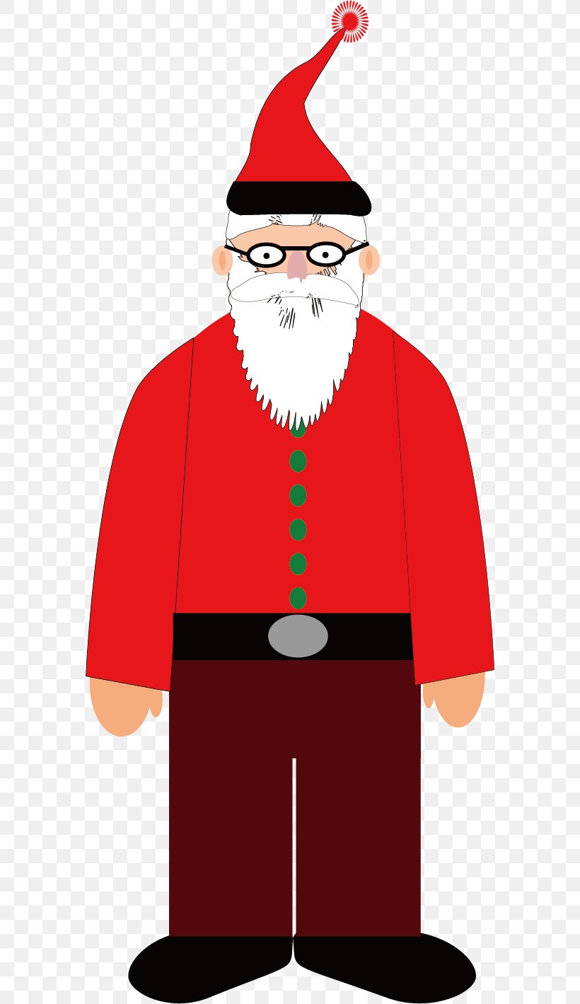 Creative Santa Claus Vector Material, PNG, 578x1419px, Santa Claus, Animation, Art, Christmas, Christmas Decoration Download Free