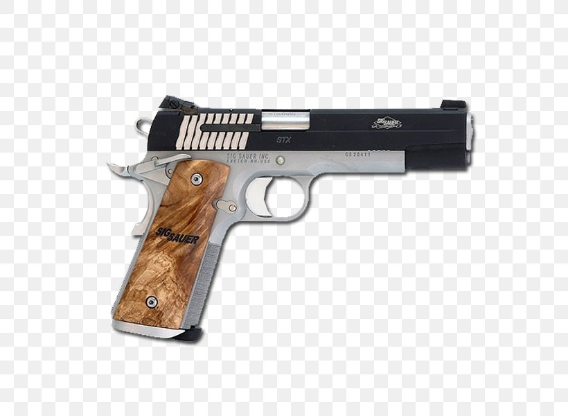 Trigger Firearm SIG Sauer 1911 .45 ACP, PNG, 600x600px, 45 Acp, Trigger, Air Gun, Airsoft, Caliber Download Free