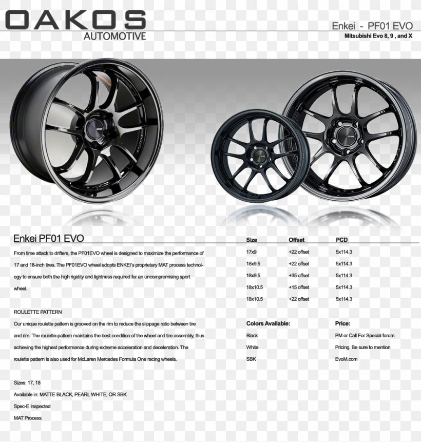 Alloy Wheel Car Tire Spoke Enkei Corporation, PNG, 1000x1051px, 2015 Mitsubishi Lancer Evolution, Alloy Wheel, Alloy, Auto Part, Automotive Design Download Free