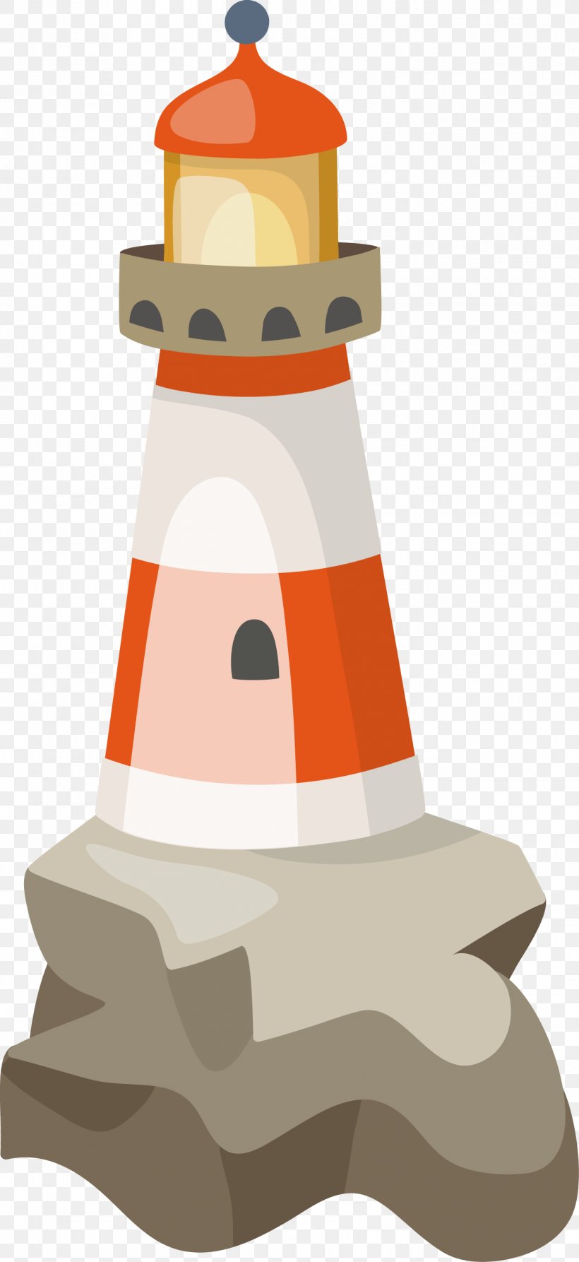 Drawing Illustration, PNG, 1347x2934px, Drawing, Cartoon, Cone, Lighthouse, Navigation Download Free