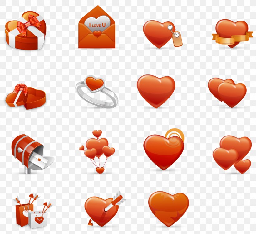 Love Heart, PNG, 1000x916px, Love, Flat Design, Fm Broadcasting, Heart, Orange Download Free