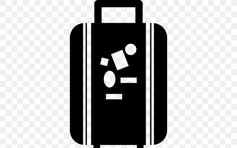 Baggage Travel Agent, PNG, 512x512px, Baggage, Backpack, Bag, Black And White, Brand Download Free
