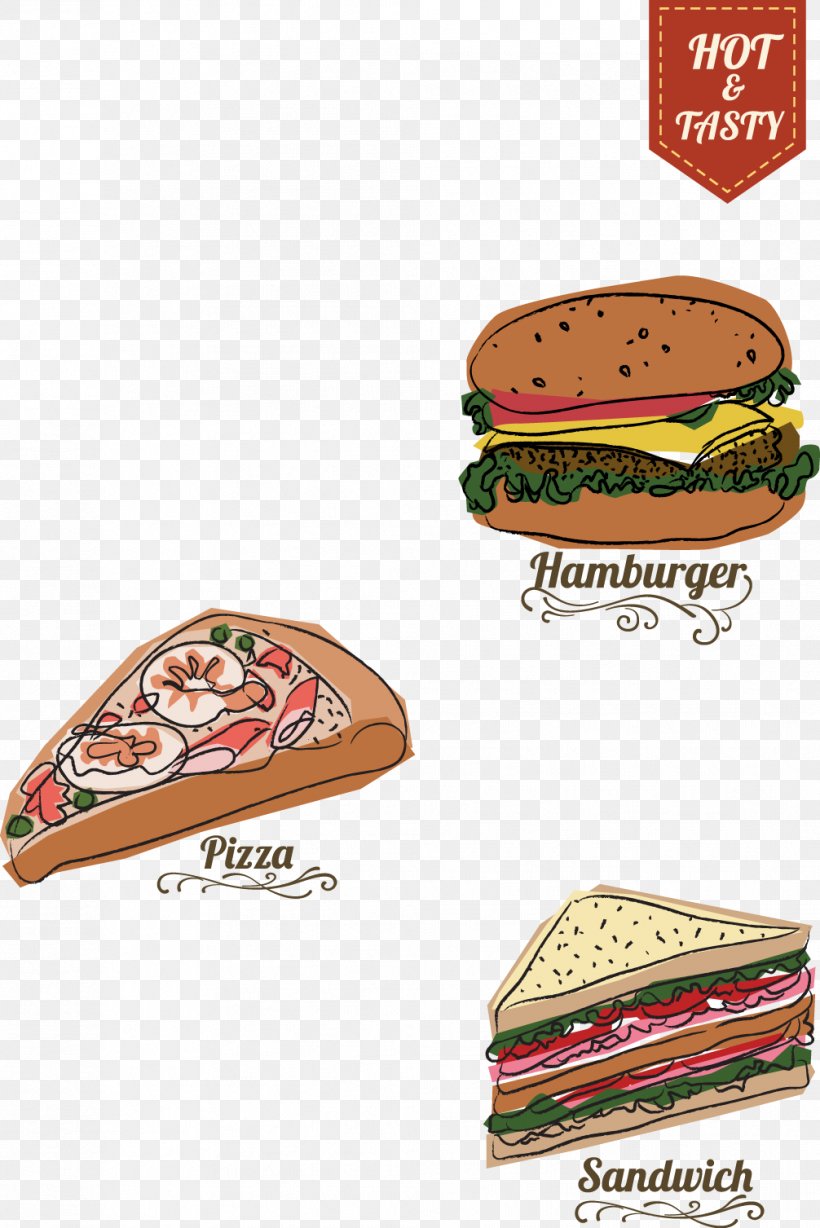 Hamburger Fast Food Hot Dog Menu Restaurant, PNG, 1006x1507px, Fast Food, Brochure, Drink, Fast Food Restaurant, Food Download Free