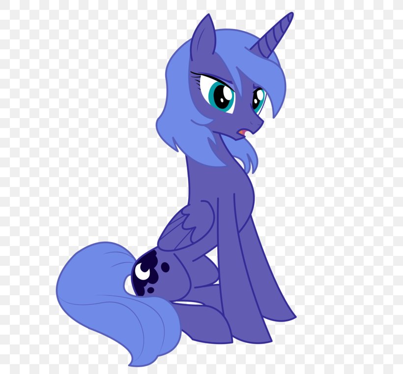Whiskers Cat Princess Luna Horse Illustration, PNG, 629x760px, Whiskers, Art, Blue, Canidae, Carnivoran Download Free