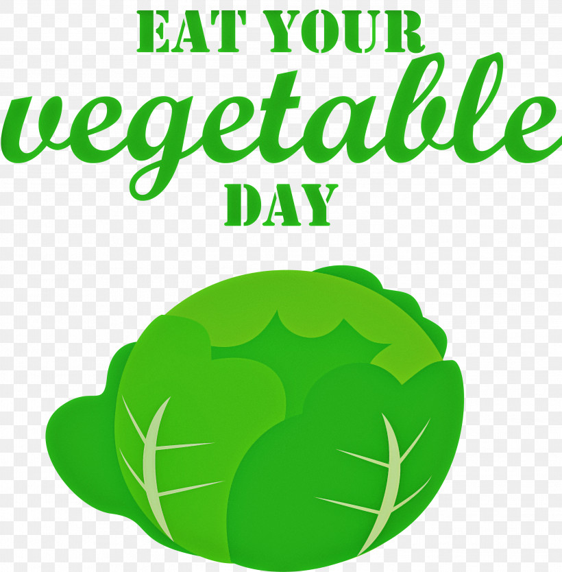 Vegetable Day Eat Your Vegetable Day, PNG, 2949x3000px, Logo, Behavior, Biology, Human, Leaf Download Free
