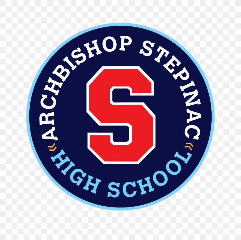 Archbishop Stepinac High School National Secondary School Banks County High School Iona Prep, PNG, 1501x1500px, School, Area, Badge, Blue, Brand Download Free