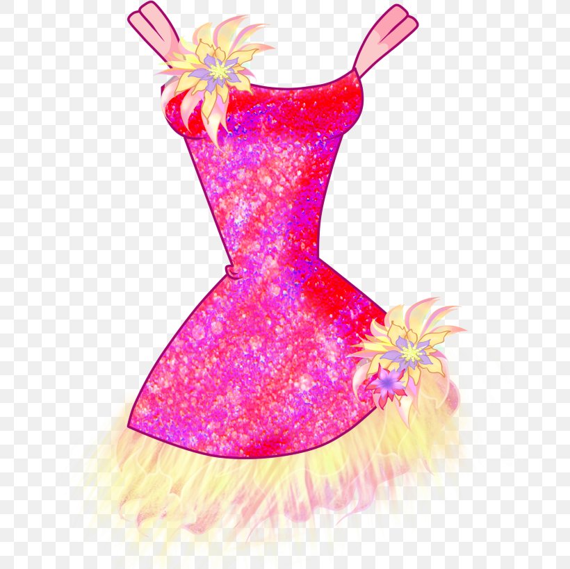 Mythix Clothing Dress Costume Design Drawing, PNG, 681x819px, Mythix, Art, Barbie, Butterflix, Clothing Download Free