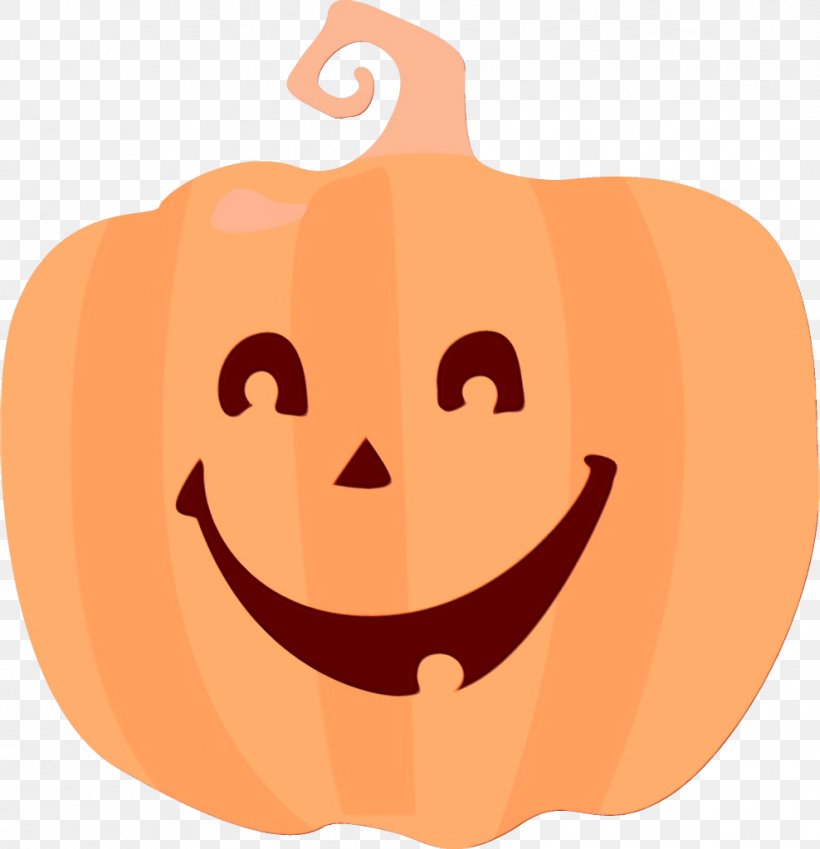 Pumpkin, PNG, 988x1024px, Watercolor, Calabaza, Face, Facial Expression, Head Download Free