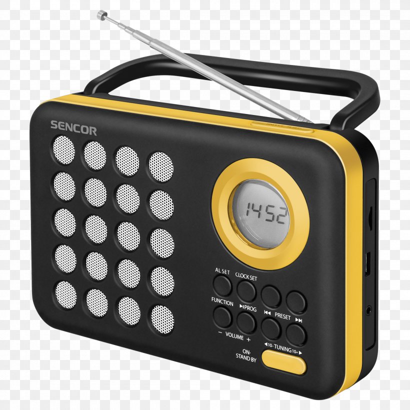 Sencor SRD 220 BS Sencor SRD 215 Digital Radio FM Broadcasting, PNG, 2100x2100px, Sencor Srd 220 Bs, Communication Device, Digital Audio Broadcasting, Digital Data, Digital Radio Download Free