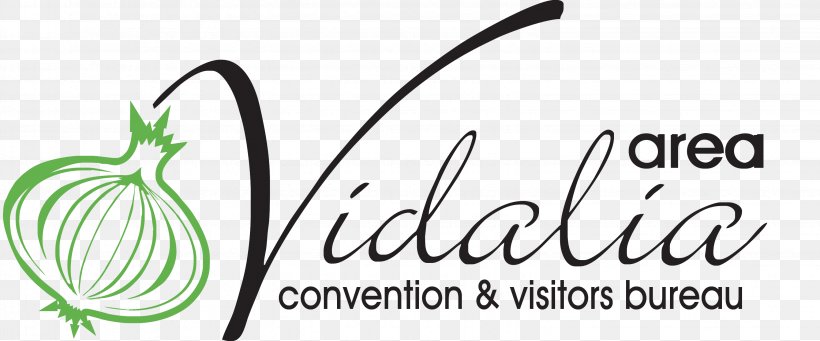 Vidalia Onion Logo Food, PNG, 3061x1276px, Vidalia, Black And White, Brand, Calligraphy, Flower Download Free