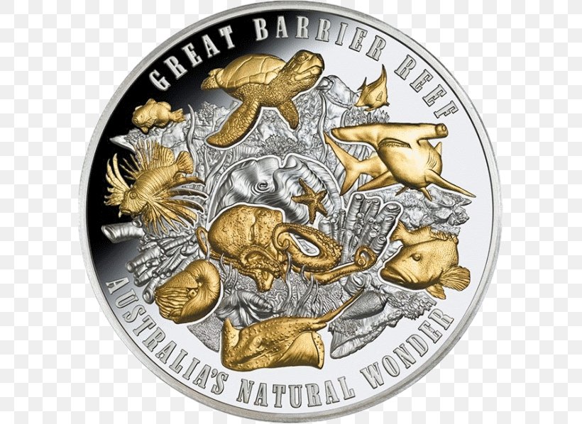 Great Barrier Reef Niue Coin Coral Reef Silver, PNG, 599x598px, Great Barrier Reef, Australia, Coin, Coins Of Australia, Coral Reef Download Free