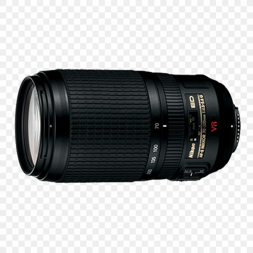 Nikon AF-S DX Nikkor 55-300mm F/4.5-5.6G ED VR Nikon AF-S DX Nikkor 35mm F/1.8G Nikon AF-S VR Zoom-Nikkor 70-300mm F/4.5-5.6G IF-ED Nikon F 70-300mm Lens, PNG, 1000x1000px, Nikkor, Camera, Camera Accessory, Camera Lens, Cameras Optics Download Free