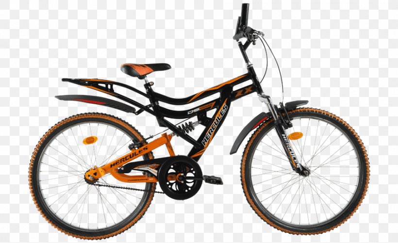 Single-speed Bicycle Hercules Cycle And Motor Company Bicycle Suspension Mountain Bike, PNG, 900x550px, Bicycle, Automotive Exterior, Bicycle Accessory, Bicycle Drivetrain Part, Bicycle Fork Download Free