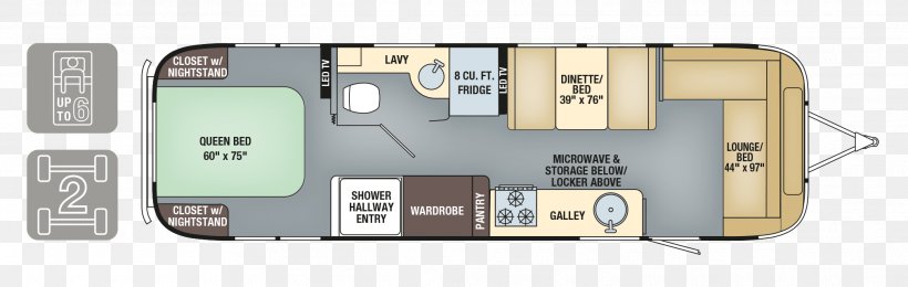 Airstream Caravan Campervans Trailer, PNG, 2025x644px, 2017, 2018, Airstream, Bretz Rv Marine, Campervans Download Free