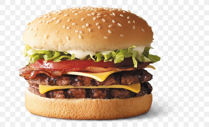 Bacon Deluxe Cheeseburger Hamburger Whopper, PNG, 680x500px, Bacon Deluxe, American Food, Bacon, Bacon Egg And Cheese Sandwich, Big Mac Download Free