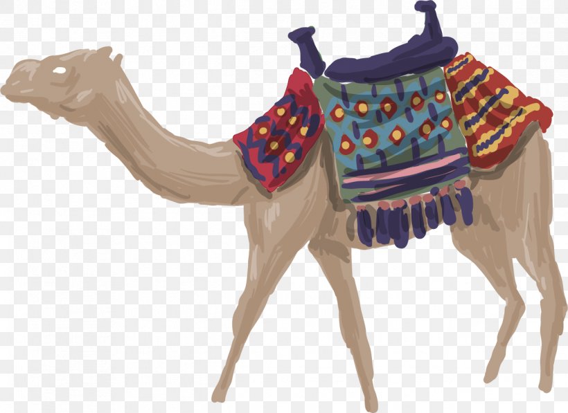 Dromedary Vecteur Computer File, PNG, 1266x922px, Dromedary, Arabian Camel, Camel, Camel Like Mammal, Drawing Download Free