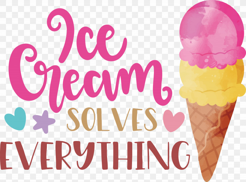Ice Cream, PNG, 7147x5300px, Ice Cream Cone, Battered Ice Cream, Cone, Cream, Geometry Download Free