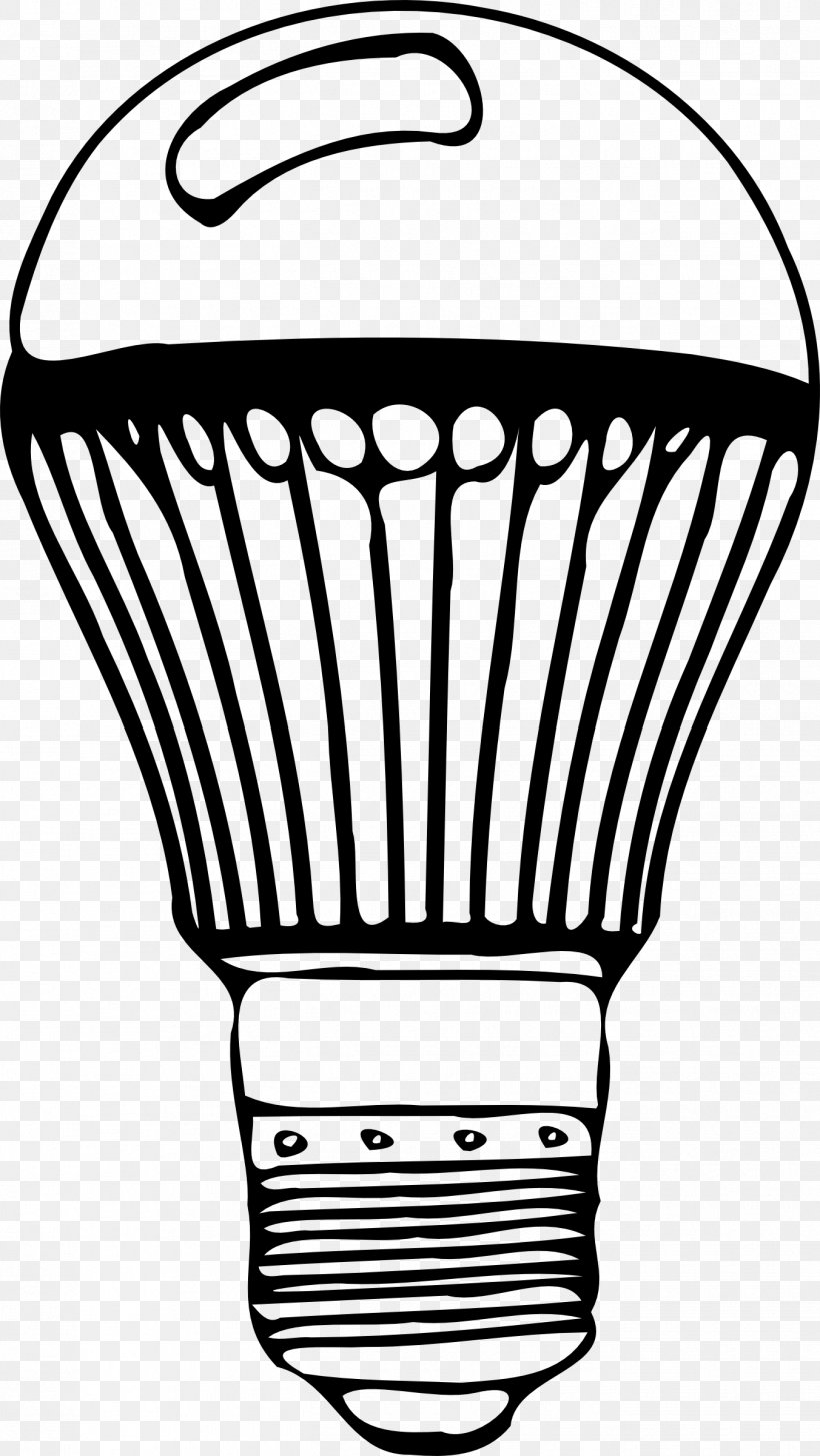Incandescent Light Bulb LED Lamp Light-emitting Diode Clip Art, PNG, 1352x2400px, Light, Area, Black, Black And White, Christmas Lights Download Free