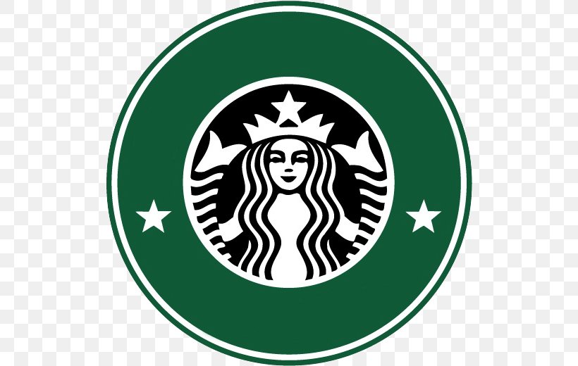 Starbucks Coffee Cafe Caffè Americano Logo, PNG, 520x520px, Starbucks, Area, Brand, Cafe, Coffee Download Free