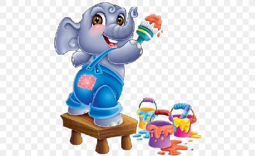 Elephant School Elephantidae Animal-made Art Clip Art, PNG, 500x500px, Elephant School, Animalmade Art, Baby Toys, Cuteness, Diaper Download Free