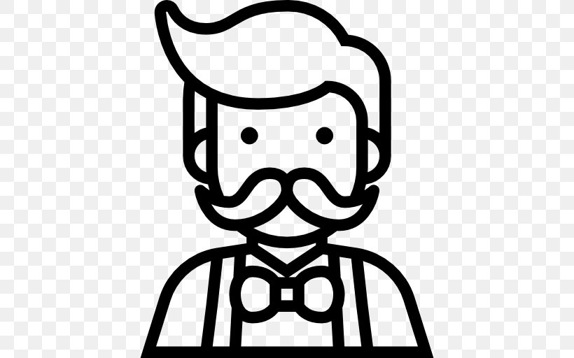 black and white monochrome smile png 512x512px shopkeeper avatar black and white face facial hair download black and white monochrome smile png