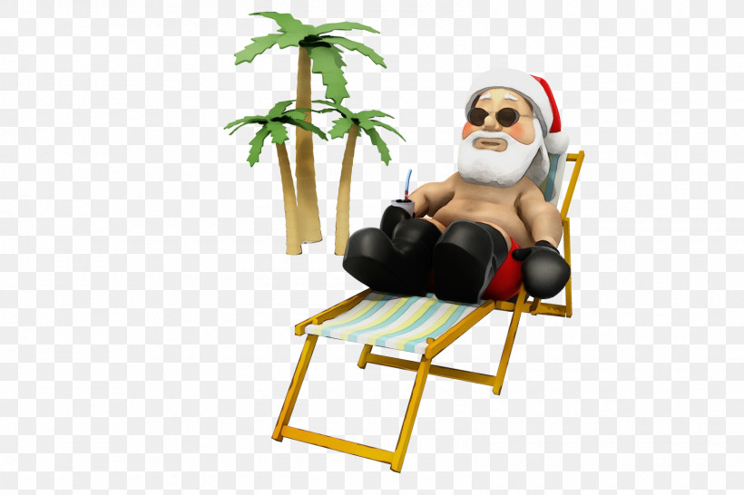 Santa Claus, PNG, 1600x1067px, Watercolor, Chair, Furniture, Paint, Santa Claus Download Free