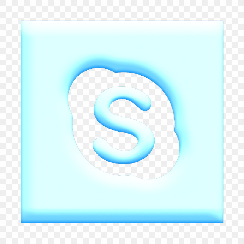 Skype Icon Square Icon, PNG, 1104x1104px, Skype Icon, Aqua, Circle, Electric Blue, Logo Download Free