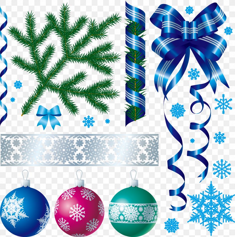 Christmas Decoration Material Clip Art, PNG, 2365x2385px, Christmas Decoration, Blue, Christmas, Christmas Ornament, Christmas Stockings Download Free