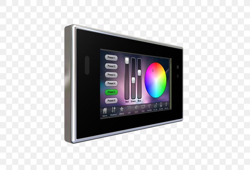Lighting Light-emitting Diode Touchscreen DMX512 Display Device, PNG, 558x557px, Lighting, Control System, Controller, Display Device, Electronics Download Free